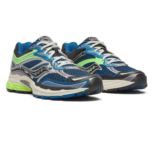 Saucony Progrid Omni 9 Classic Sneaker Blauw/Groen