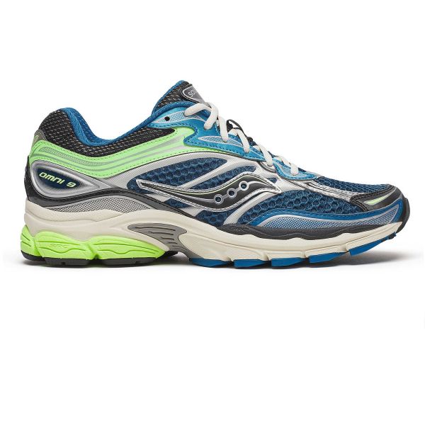 Saucony Progrid Omni 9 Classic Sneaker Blauw/Groen