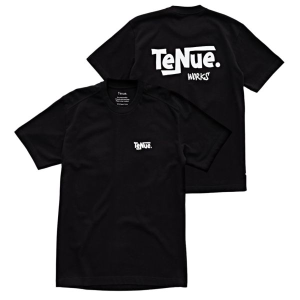 Tenue Bruce Tenue. Works T-shirt Zwart