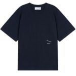 The Savage Report TSR Logo Bar T-shirt Navy