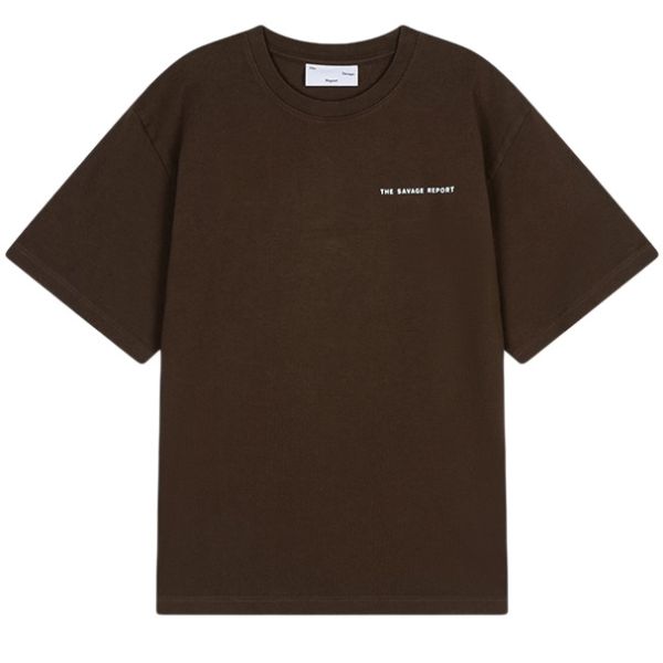 The Savage Report TSR Optic T-shirt Bruin