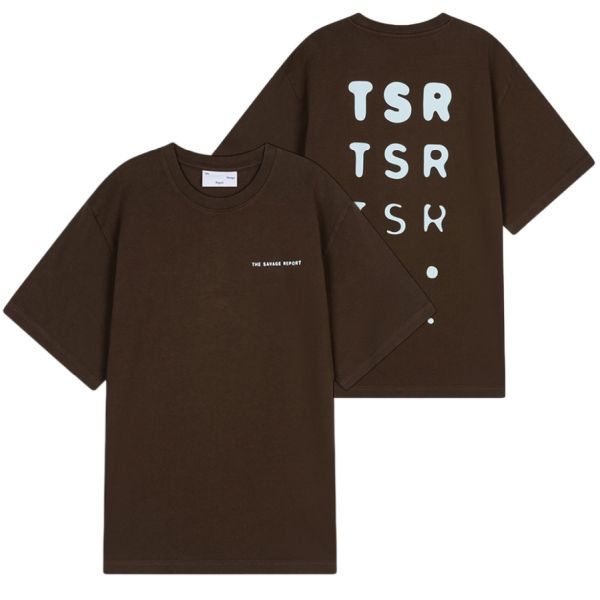 The Savage Report TSR Optic T-shirt Bruin