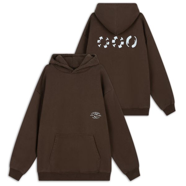 The Savage Report TSR Swirl Hoodie Bruin