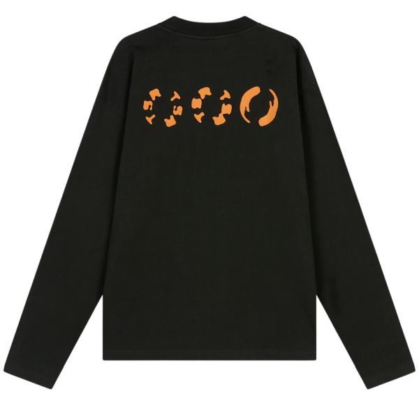 The Savage Report TSR Swirl Longsleeve T-shirt Antraciet