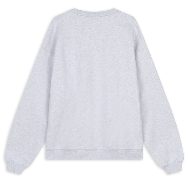 The Savage Report Wave Logo Sweater Grijs