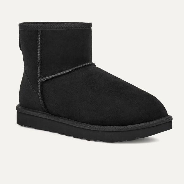 UGG Classic Mini II Laars Zwart