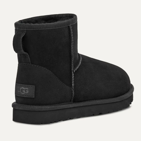 UGG Classic Mini II Laars Zwart