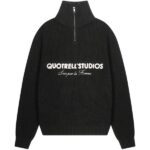 Quotrell Jace Studio Zip Up Sweater Groen