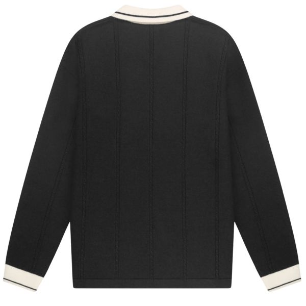 Quotrell Logan Knitted Jersey Zwart