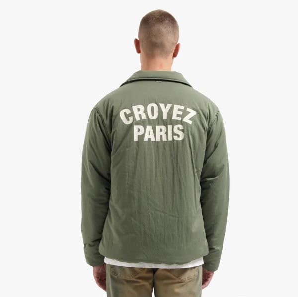 Paris Padded Coach Jack Donker groen