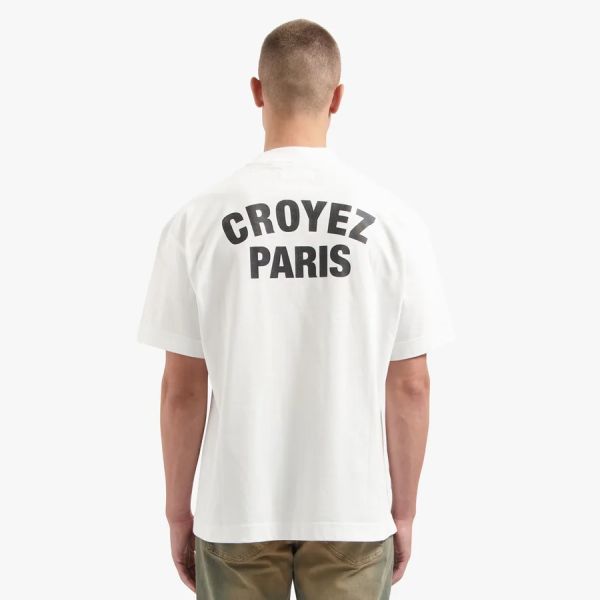 Paris T-shirt Wit