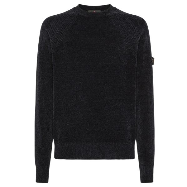 Peuterey Sironi Chenille Sweater Navy