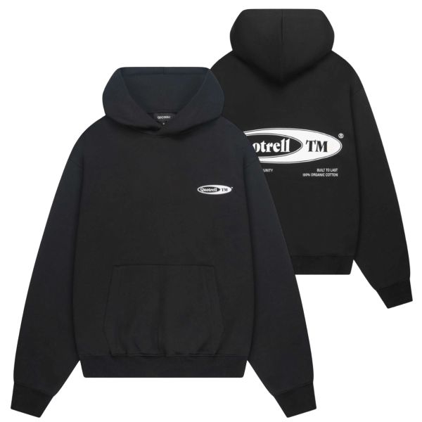 Quotrell Emblem Hoodie Zwart