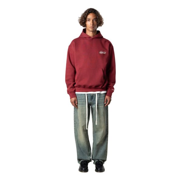 Quotrell Futura Hoodie Bordeaux