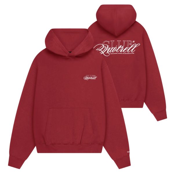 Quotrell Futura Hoodie Bordeaux