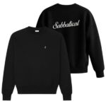 Sabbatical Script Logo Sweater Zwart