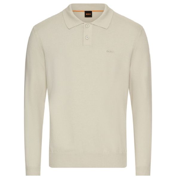 Boss Asac Polo Sweater Beige