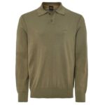 Boss Asac Polo Sweater Groen