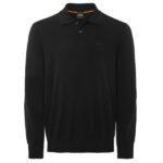 Boss Asac Polo Sweater Zwart