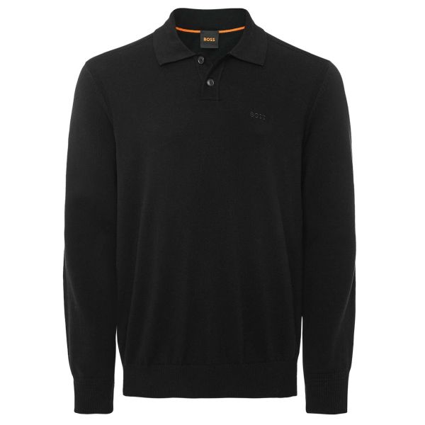 Boss Asac Polo Sweater Zwart