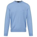 Boss Botto Sweater Licht Blauw