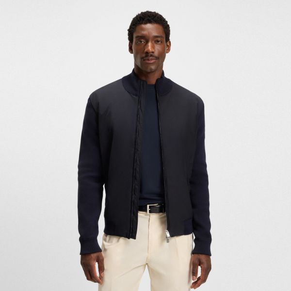 Boss Ibaio Vest Navy