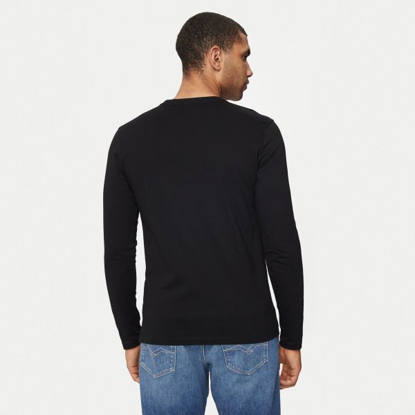 Boss Tacks Longsleeve T-shirt Zwart