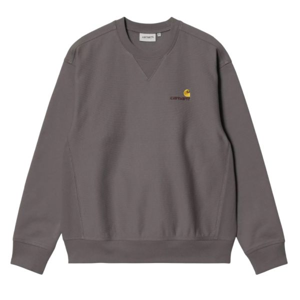Carhartt WIP American Script Sweater Antraciet