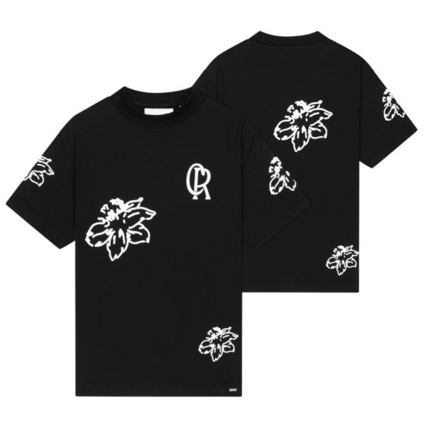 croyez flower t-shirt zwart