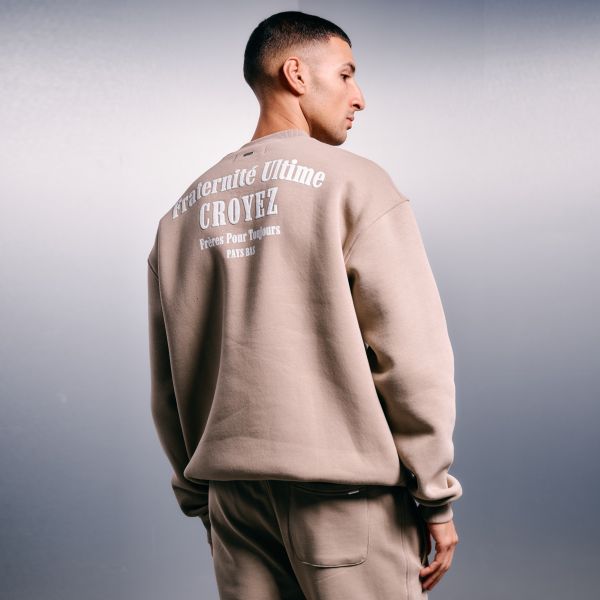 Croyez Fraternité Sweater Beige