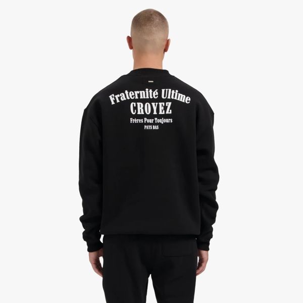 Croyez Fraternité Sweater Zwart