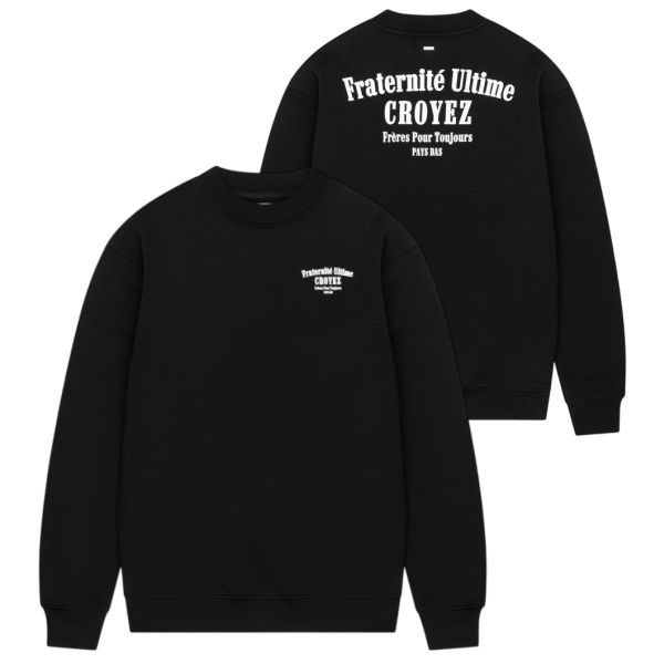 Croyez Fraternité Sweater Zwart