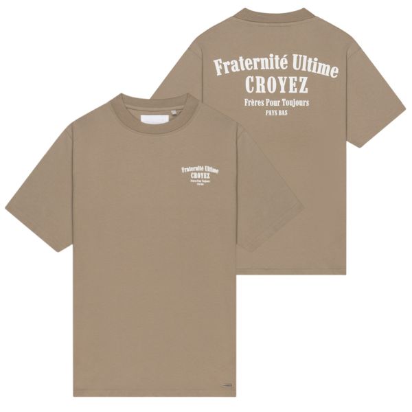 Croyez Fraternité T-shirt Beige