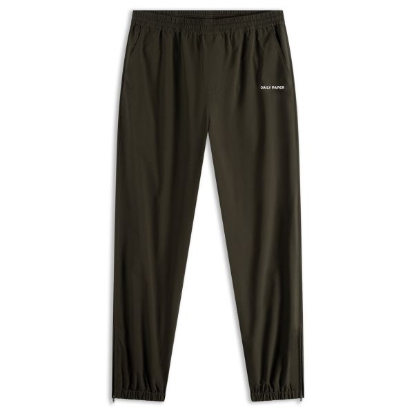 Daily Paper Eward Crinkle Broek Donker Groen