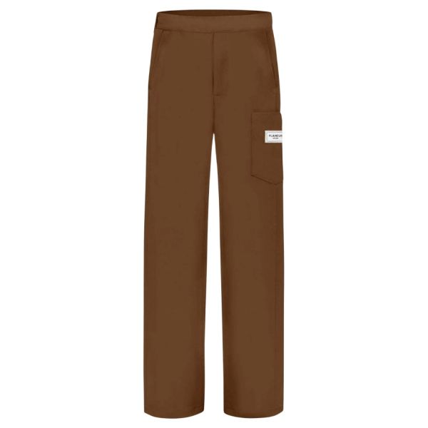 Flâneur Atelier Worker Pantalon Bruin