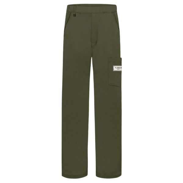Flâneur Atelier Worker Pantalon Donker Groen