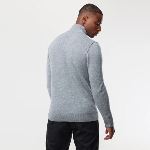 Genti 8 Buttons Cardigan Vest Grijs