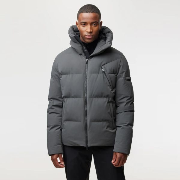 Genti Cross Puffer Antraciet
