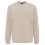 Genti Logo Longsleeve T-shirt Beige