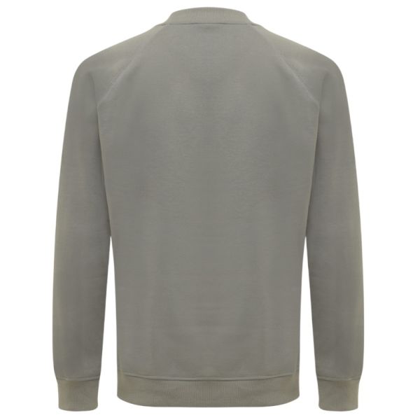 Genti Logo Sweater Donker Groen