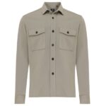 Genti Midtown Overshirt Groen