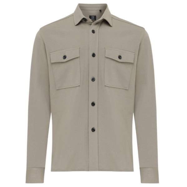 Genti Midtown Overshirt Groen