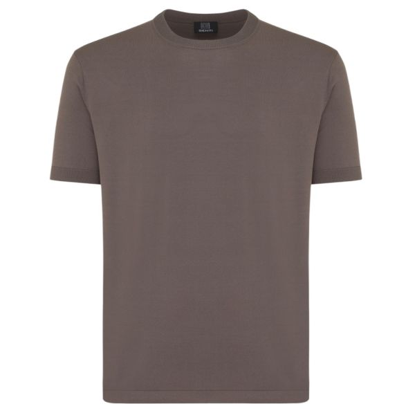 Genti Round T-shirt Bruin