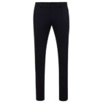 Genti Tribeca Tailored Broek Zwart