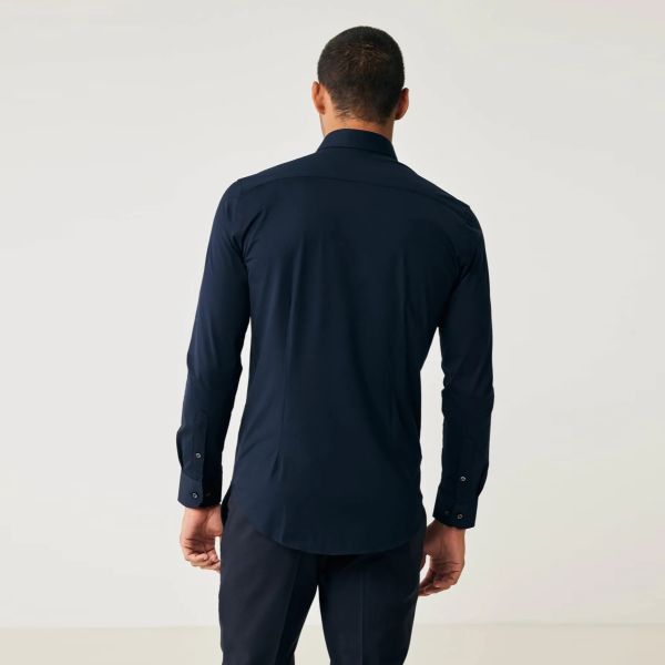 Gentiluomo Maldini Fashion Fit Overhemd Navy