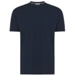 Gentiluomo Mercerized Slim Fit T-shirt Navy