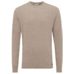 Gentiluomo Wool Knit Sweater Beige