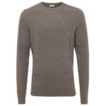 Gentiluomo Wool Knit Sweater Bruin