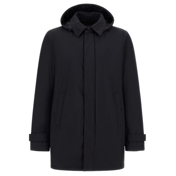 Herno Long Parka Zwart