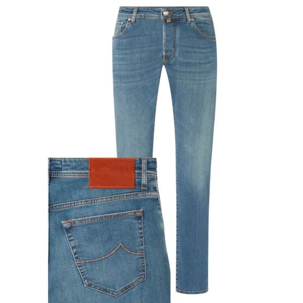 Jacob Cohën Bard Slim Jeans 300D Licht Blauw